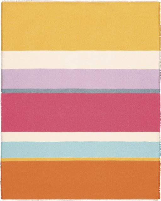 Biederlack Wohndecke Nizza Stripe in Multicolour mit modernem Streifenmuster - Bild 1