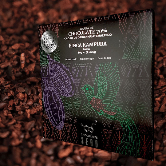 Chocolates Sero Schokolade Sero Izabal Finca Kampura 80 g - Bild 1
