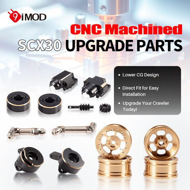 9IMOD Axial SCX30 Upgrade-Teile, Zubehör, Metall - Bild 1