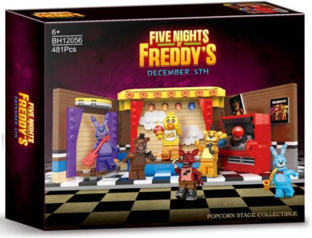 DewBloom Five Nights At Freddy's Bausteine Szenen-Set, mit Mini-Figuren, ab 6 Jahren - Bild 1