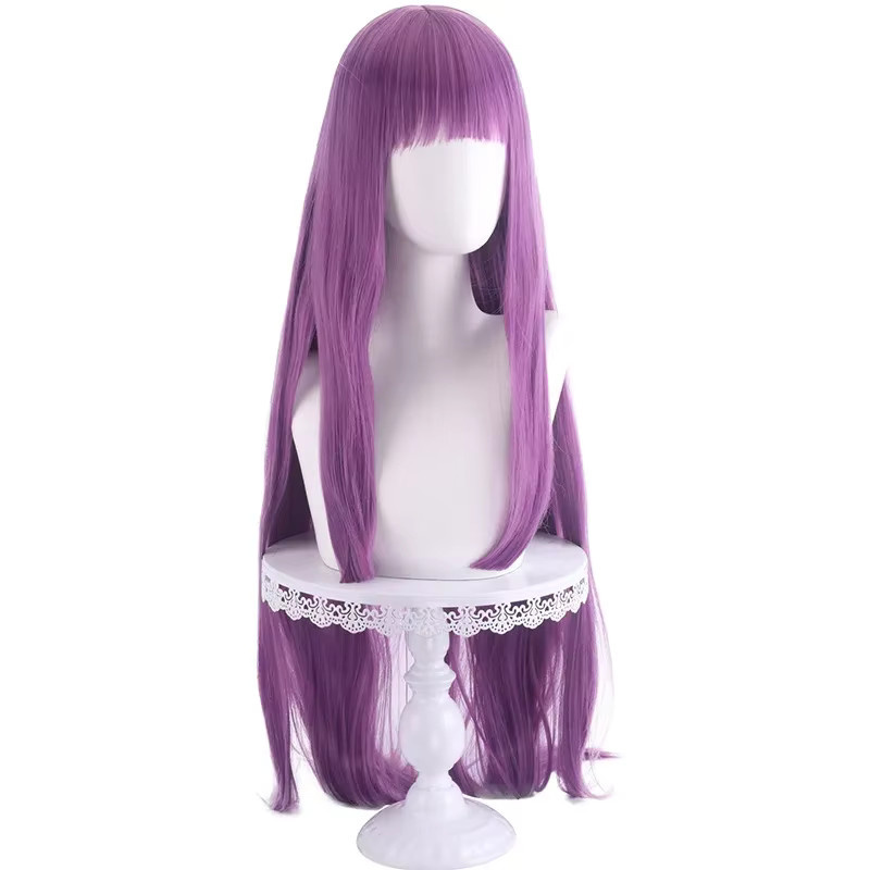 WHIMSICAL W Cosplay Perücke, Lila, Langes Haar, Synthetische Faser - Bild 2
