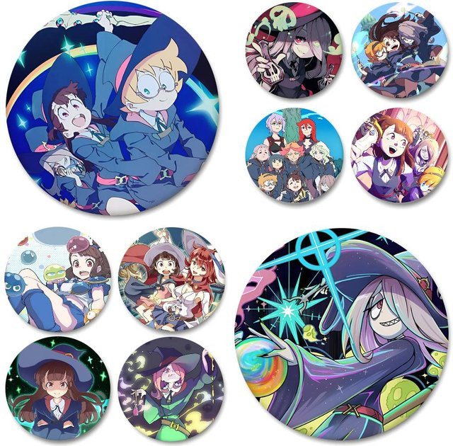 Bilibili Brosche, Anime Little Witch Academia, Anstecknadel - Bild 1