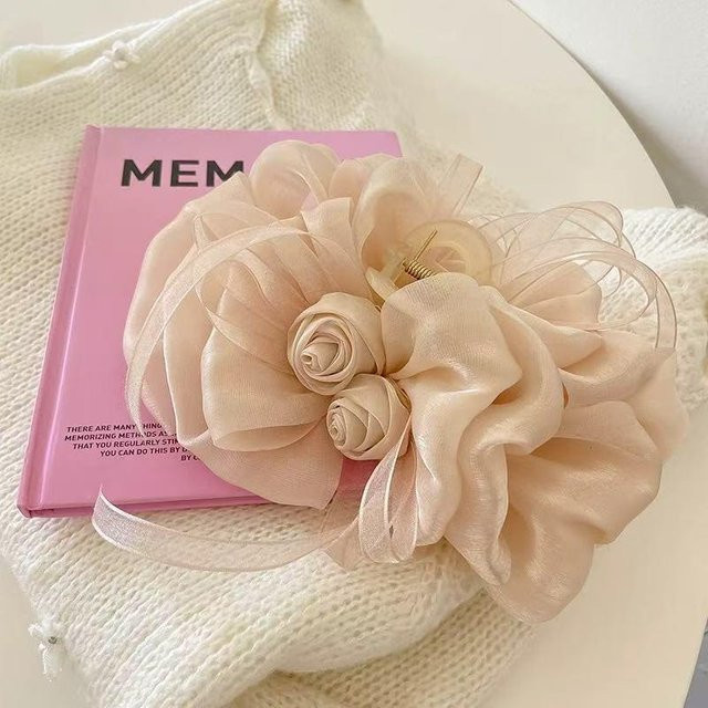 Treasure Hom Haarspange Rose Schleife, Damen, Mädchen - Bild 1