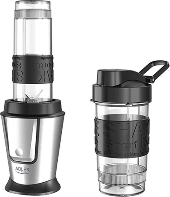 Adler Europe AD 4081 Standmixer in Silber aus Edelstahl für Smoothies, Shakes und Cocktails - Bild 1
