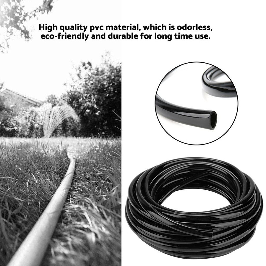 Igeteck Bewässerungsschlauch aus PVC für das Gewächshaus und den Garten, 10 m Länge, Durchmesser: 8/11 mm - Bild 5