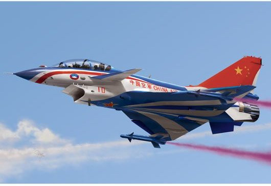 Trumpeter Chinese J-10S fighter, Modellbau, 1:72, Blau - Bild 1