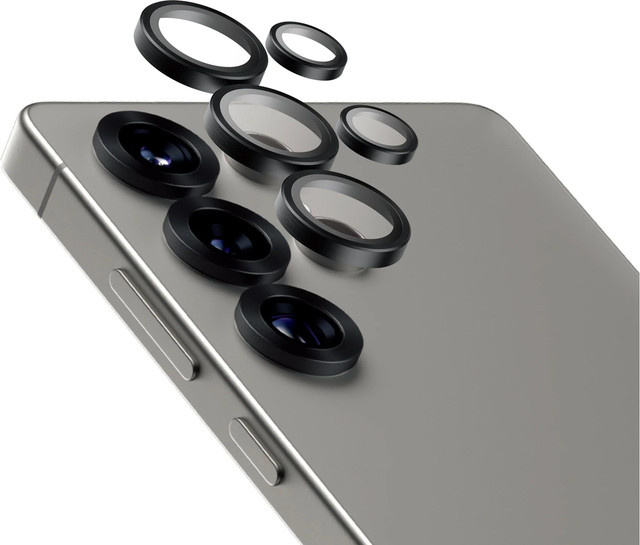 Hoops Ceramic Lens Protector für Samsung Galaxy S25 Ultra in Schwarz - Bild 1