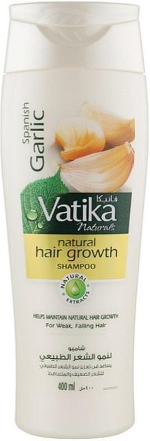 Vatika Naturals Shampoo Spanish Garlic, 400 ml, Normales Haar - Bild 1