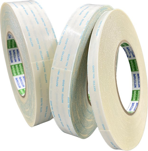 Nitto 500 doppelseitiges Vlies-Klebeband aus Schaumstoff für Metall-Namensschilder und Armaturenbretter, Länge: 50 m - Bild 1