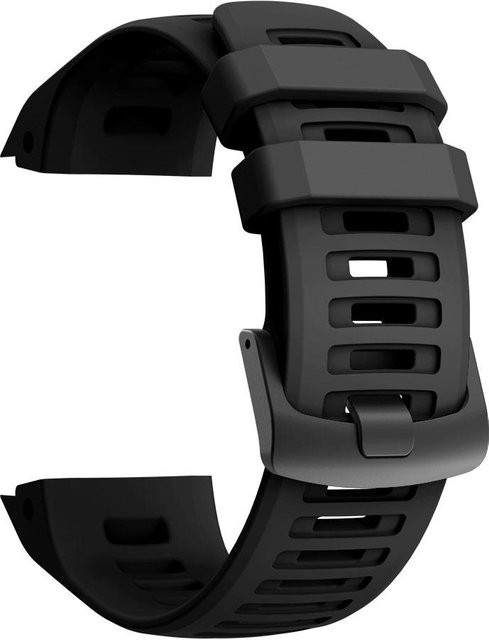 MY-CASE Uhrenarmband Silikon, Schwarz, Unisex - Bild 1