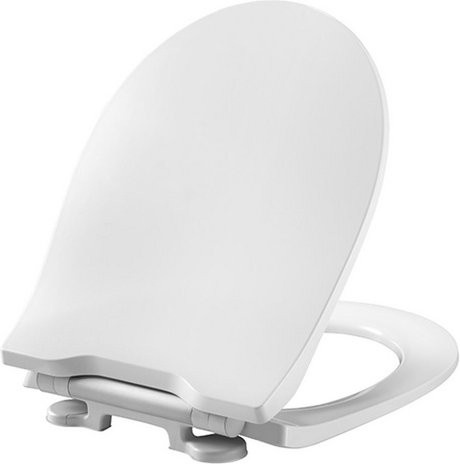 Pressalit WC-Sitz Solid Pro, oval, weiß, B: 35,8 cm, L: 45 cm - Bild 1