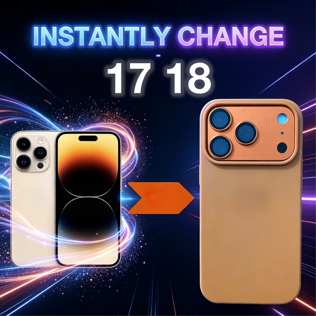 Apple iPhone Hülle mit Kameraschutz für iPhone 14 15 16 Pro Max und zukünftige Modelle in Blau - Bild 1