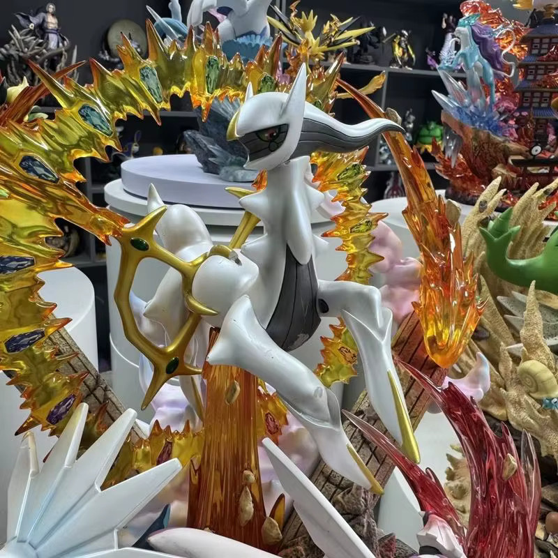 Bandai Pokémon Arceus Dialga Palkia Giratina, Anime-Figuren, PVC-Statue - Bild 4