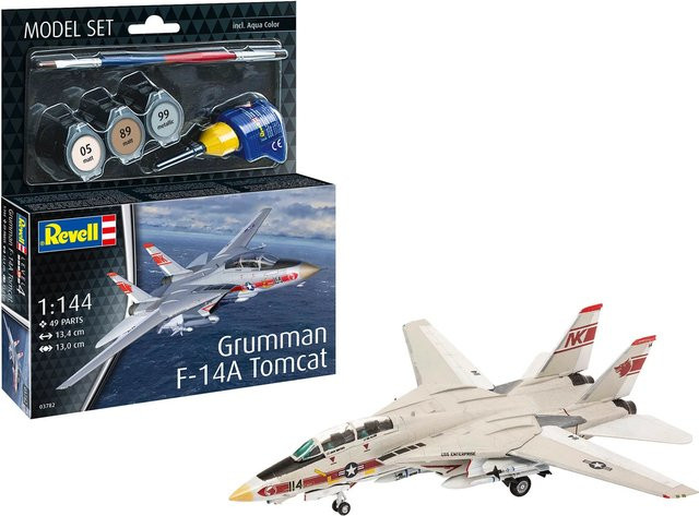 Revell Grumman F-14A Tomcat, Modellset, 1:144, Grau - Bild 2