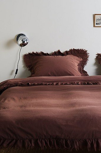 JINN Bettwäsche aus Baumwolle in Braun mit Cooling-Effekt - Bild 1