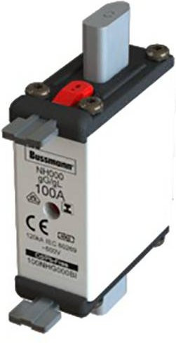 Eaton NH-Sicherung 4NHG000BI mit mechanischer Sicherungsanzeige, Größe 000, 4A, 500V, 3er-Set, Weiß - Bild 1