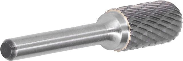 Doppelschneidiger Hartmetallfräser YG8 in Silber mit 6 mm Durchmesser und 12 mm Schaft für hohe Glätte und effizientes Arbeiten - Bild 1