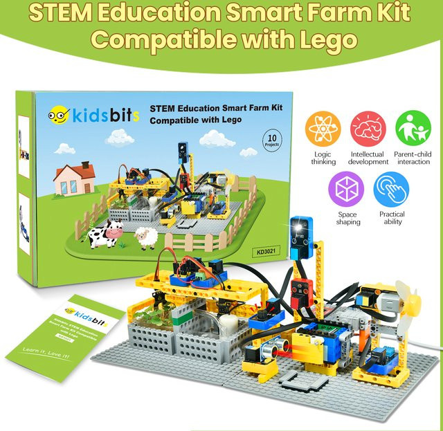 Kidsbits STEM Education Smart Farm Kit Basis, Bauernhof, IOT-Programmierung - Bild 1