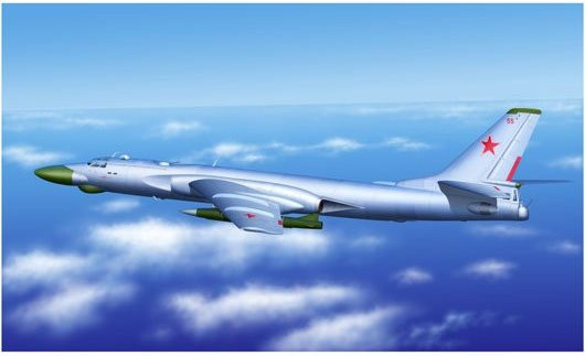 Trumpeter Tu-16k-10 Badger C, Modell, 1:144, Grau - Bild 1
