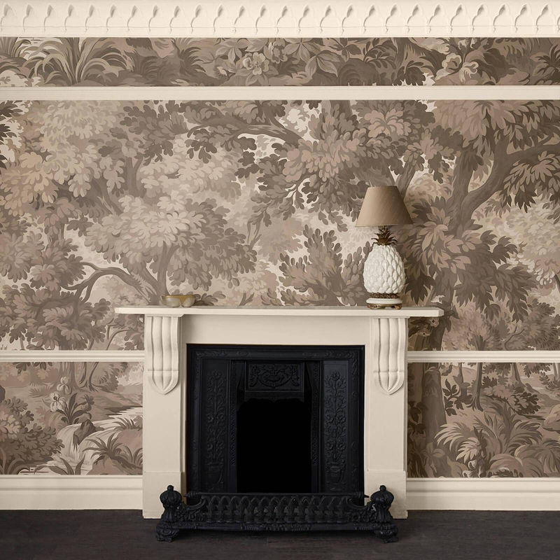 House of Hackney Tapete Arborea Earth A in Braun mit botanischem Mural-Design - Bild 2