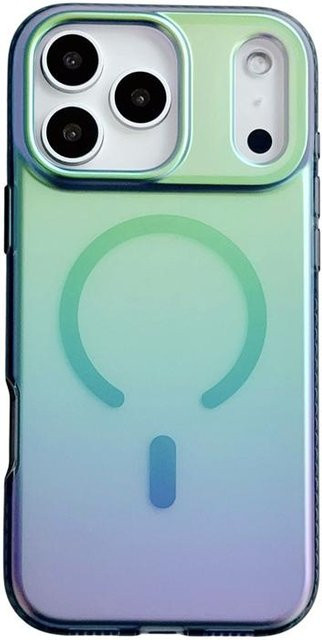 Matte Aurora Magnetische Handyhülle für Apple iPhone 17, 17 Pro und 17 Pro Max mit MagSafe Kompatibilität für kabelloses Laden, Stoßfest, Multicolor - Bild 1