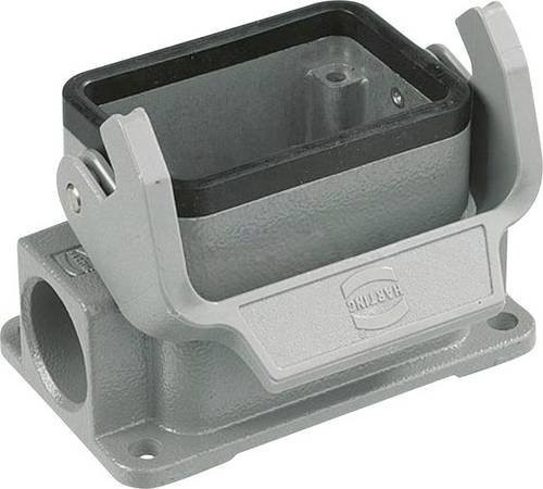 Harting Han 6B-asg1-LB-M20 Sockelgehäuse aus Kunststoff in Grau - Bild 1