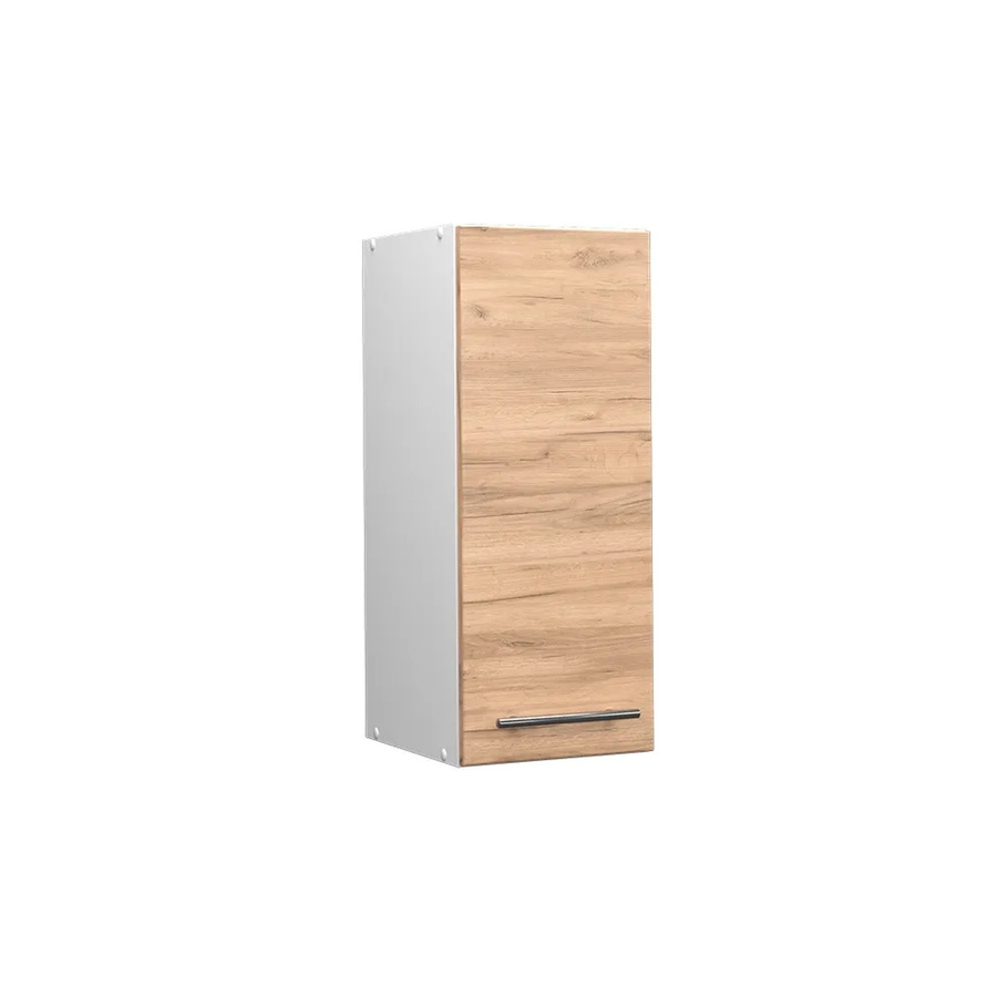 Vicco Hängeschrank Fame-Line Küchenschrank in Weiß und Eiche mit Softclose-Scharnieren und Einlegeböden, Breite: 30 cm, Höhe: 72 cm, Tiefe: 34,1 cm - Bild 3