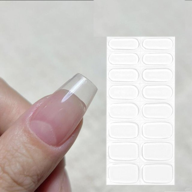 MAFANAILS Gel-Nagelaufkleber, transparent, glänzend, Unisex - Bild 1