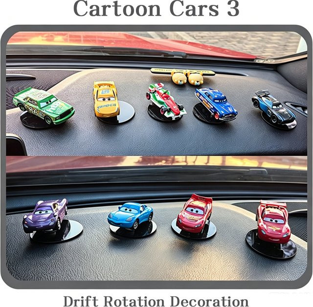 Pixar Cars 3 Lightning McQueen Drehbares Drift-Ornament, Spielzeug - Bild 1