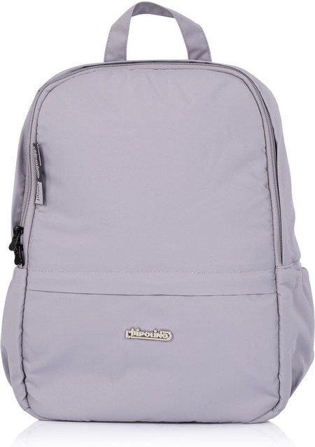 Chipolino Wickelrucksack als universaler Kinderwagen-Rucksack in Grau mit praktischen Gurten und Reißverschluss - Bild 1