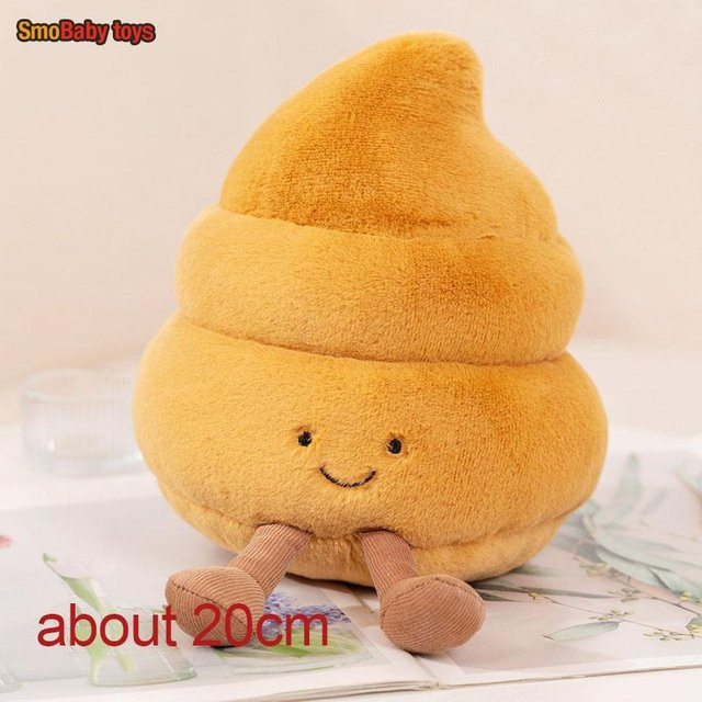 Yiran Health & Beauty Kacke Stoffpuppe, Plüsch / Textil, Braun - Bild 1