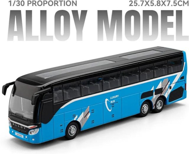 Linyi toy car Geschäftsbus, Spielzeugfahrzeuge, 1:30, ab 14 Jahren - Bild 1