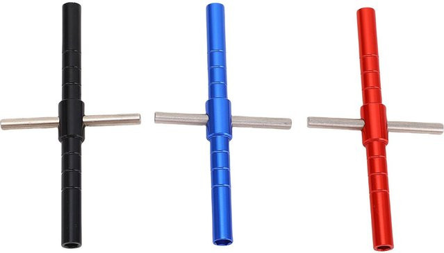 Fishine Universal Steckschlüssel Set aus Aluminiumlegierung für Modellautos im Maßstab 1:18 und 1:24, 3 Stück, Schwarz - Bild 1