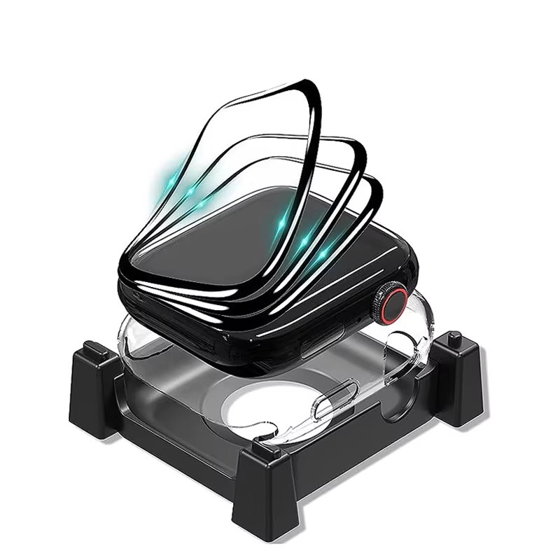 Apple Schutzfolie Silikon, transparent, Unisex - Bild 6