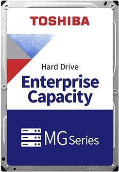 Toshiba MG10-D Series MG10ADA10TE Interne HDD Festplatte, 10TB, 3,5 Zoll, SATA 6Gb/s, 7200 rpm, 512MB Puffer, Silber - Bild 1