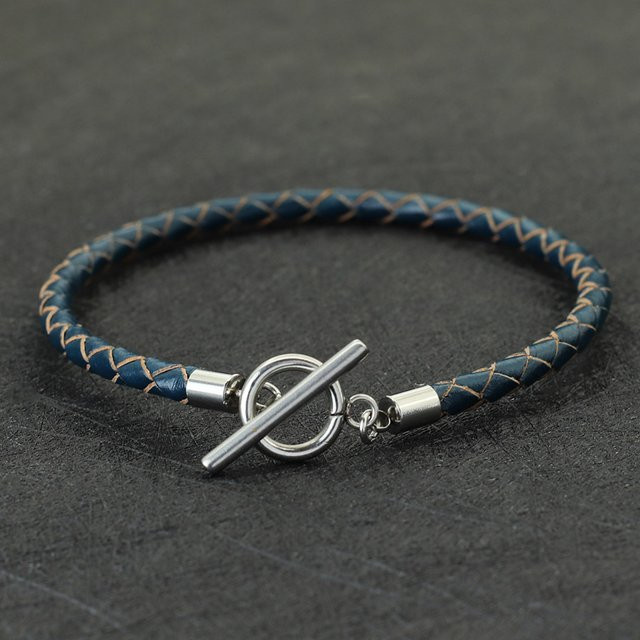 Armband Edelstahl, Silber, Herren - Bild 1