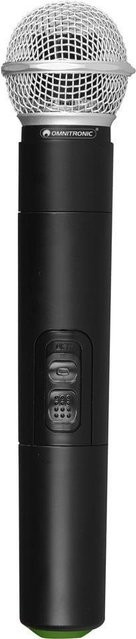 Omnitronic UHF-E Serie Handmikrofon in Schwarz 525.3MHz - Bild 1
