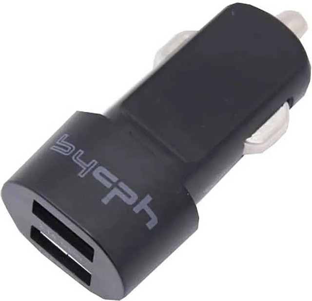 USB-Kfz-Ladegerät mit 3,1 A und USB-A Anschluss in Schwarz - Bild 1