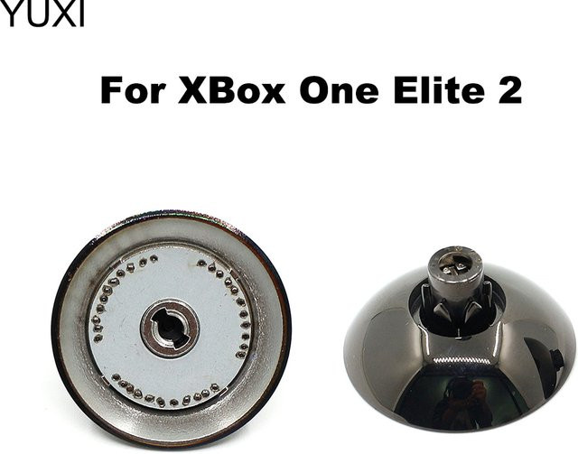 YUXI Ersatz-Rocker-Basis für Xbox One Elite Series 2 Controller Thumbsticks Joystick-Tasten Reparaturzubehör in Schwarz - Bild 1