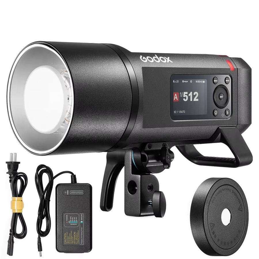 Godox AD600PROII All-in-One Outdoor-Blitzgerät 600W mit TTL HSS, 2,4G Wireless X System und Li-Ionen-Batterie in Schwarz - Bild 6