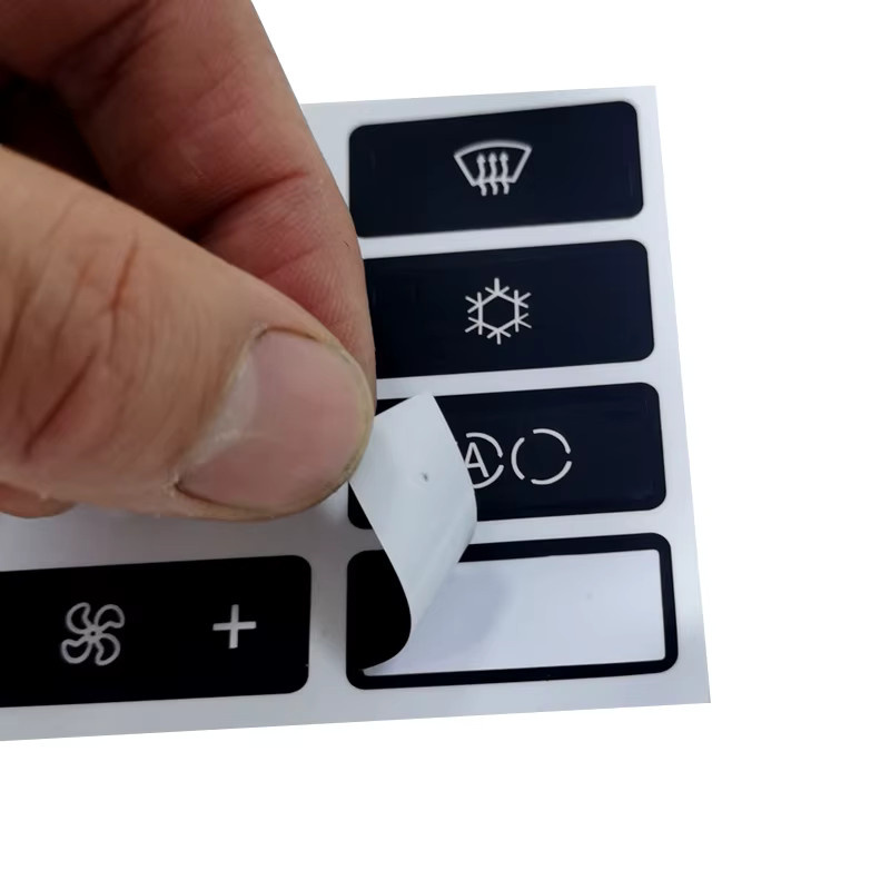 JETTING Schalterabdeckungen für Auto-Klimaanlagen passend für BMW X5 E53 1999-2006 und E39 1996-2002 in Schwarz - Bild 3