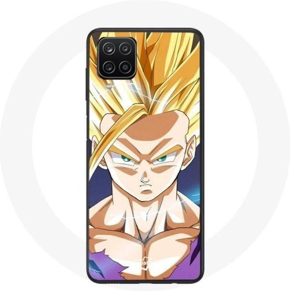 Samsung Galaxy A12 Handyhülle mit Manga Dragon Ball Z Gohan Design in Multicolour - Bild 1