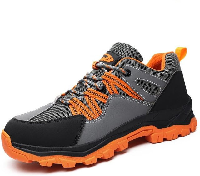 Shoekeeper Arbeitssicherheitsschuhe als Arbeitssneaker für Herren und Damen mit Stahlkappe in Orange, Größe 45 - Bild 1