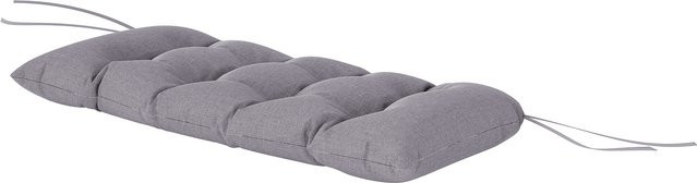 Outsunny Bankauflage Grau, wasserabweisendes und UV-beständiges Sitzkissen für Gartenmöbel, B/T/H: 105 x 46 x 12,5 cm - Bild 1