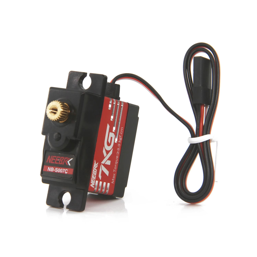 NEEBRC Micro Servo, Metallgetriebe, Halbaluminiumgehäuse - Bild 3