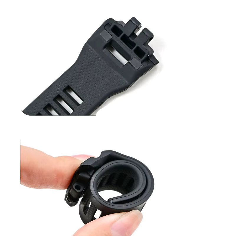 Casio Uhrenarmband Silikon, Schwarz, Herren - Bild 2