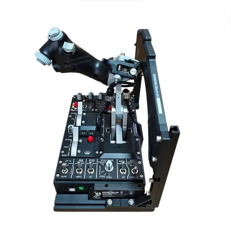 WINWING Orion 2 ViperAce EX Flight Throttle Kit Flugsimulator Steuerknüppel in Schwarz für DCS, X-Plane und MSFS - Bild 2