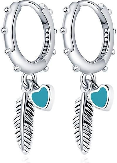 Creolen 925 Silber, Zirkonia, Damen - Bild 1