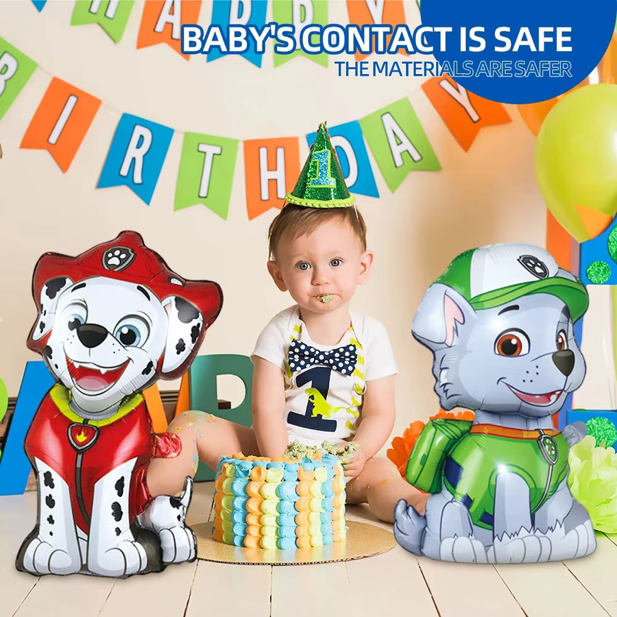 Paw Patrol Ballon Charaktere, DIY Party Dekoration, Kinderspielzeug, Zubehör - Bild 2