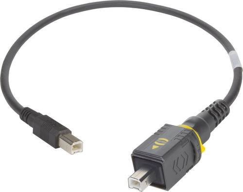 HARTING Sensor-Aktor-Steckverbinder konfektioniert Schwarz Länge: 1,5 m - Bild 1